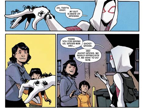 does spider gwen have powers|how did ghost spider die.